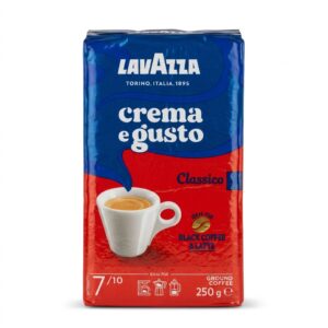 Lavazza Crema e Gusto Classico Ground Coffee – 250g