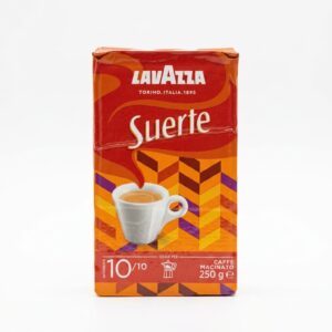 Lavazza Suerte Ground Coffee – 250g (Strong Intensity)