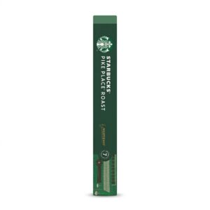 Starbucks Pike Place Roast Coffee Capsules – Nespresso Compatible (10 Capsules)