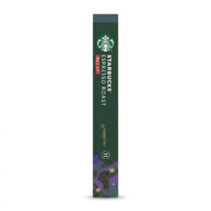 Starbucks Espresso Roast Decaf Coffee Capsules – Nespresso Compatible (10 Capsules)