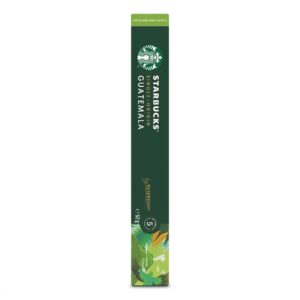 Starbucks Single-Origin Guatemala Coffee Capsules – Nespresso Compatible (10 Capsules)