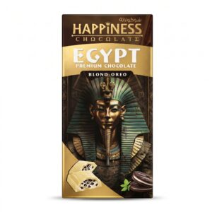 Happiness Egypt Premium Blond Oreo Chocolate Bar (65g)