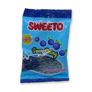 Sweeto Sour String Blue Raspberry Flavour Candy – 80g