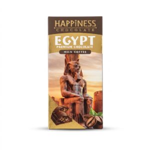 Happiness Egypt Premium Milk Coffee Chocolate Bar (65g)