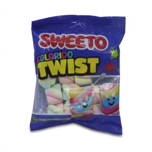 Sweeto Colorido Twist Marshmallow – 60g