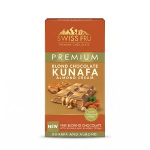 Swiss Fru Blond Chocolate Kunafa & Almond Cream (150g)