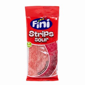 Fini Strips Sour – Strawberry Shock