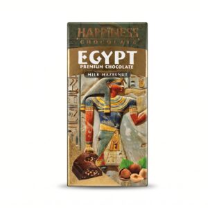 Happiness Egypt Premium Milk Hazelnut Chocolate Bar (65g)