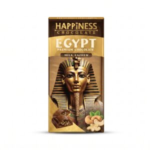 Happiness Egypt Premium Milk Cashew Chocolate Bar (65g)