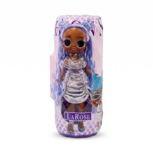 La Rose Fashion Doll Cylinder Surprise – Galactic Purple Edition with Glitter Outfits