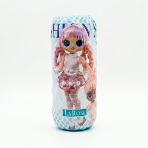 La Rose Fashion Doll Cylinder Surprise – Pastel Pink & Mint Winter Chic Edition