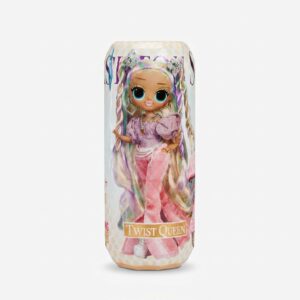 Twist Queen Fashion Doll Cylinder Surprise Showcase – Runway Styles & Hair Accessories