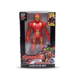 Avengers 4: Age of Ultron Iron Man Action Figure – "Super Power Hero" Armor with Repulsor Light