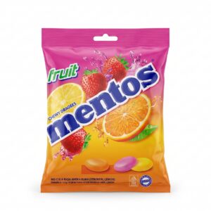 Mentos Fruit Chewy Candy Bag 45g