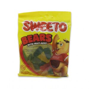 Sweeto Bears Fruit Flavoured Jelly Candy – 70g