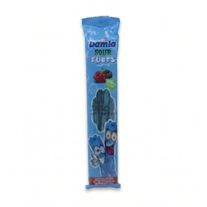 Damla Sour Tubes Blackberry and Raspberry Flavour Soft Candy – 30g