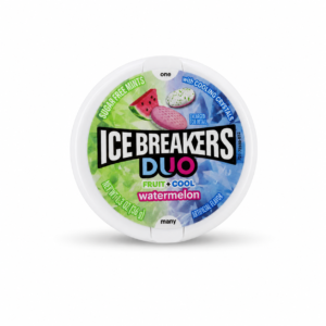 Ice Breakers Duo Fruit + Cool Watermelon Sugar-Free Mints – 36g