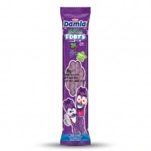 Damla Sour Tubes – Grape Flavour (30g)