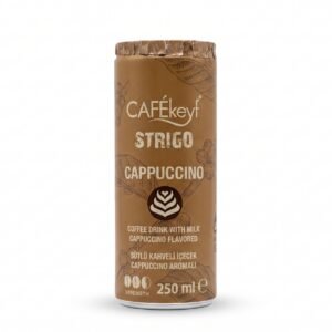 CAFÉkeyf STRIGO Cappuccino Coffee Drink with Milk – 250ml